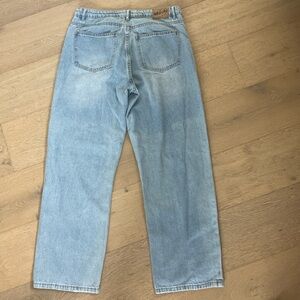 White Fox with you low rise baggy jeans